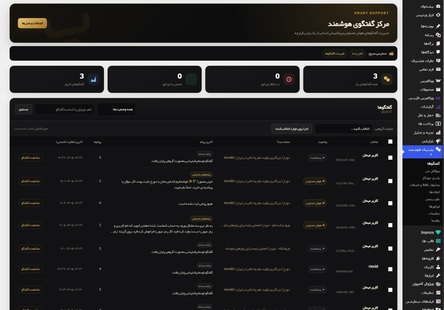 مرکز گفتگوها
